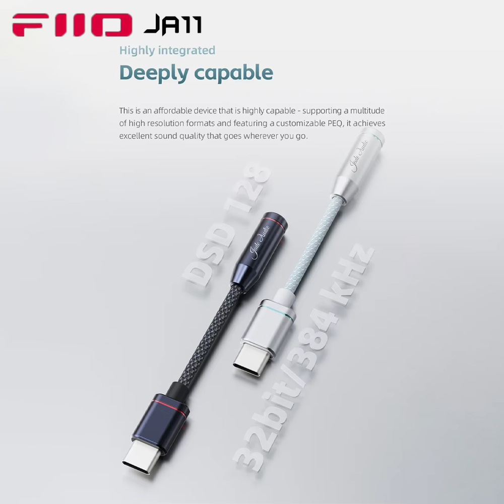 Headphone Amplifier - FiiO JadeAudio JA11 Portable DAC Headphone