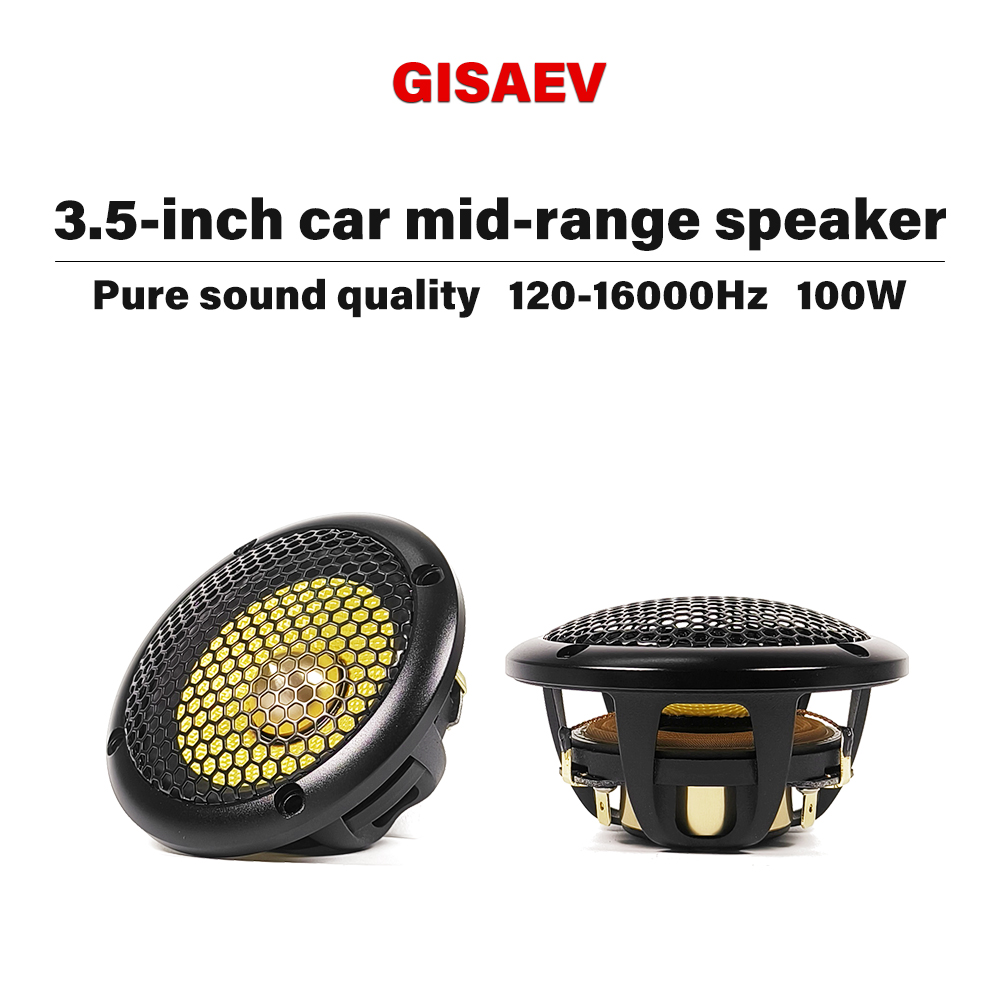 2pcs 3.5-inch Bullet Guided Mi - Speaker Driver 评论和价格