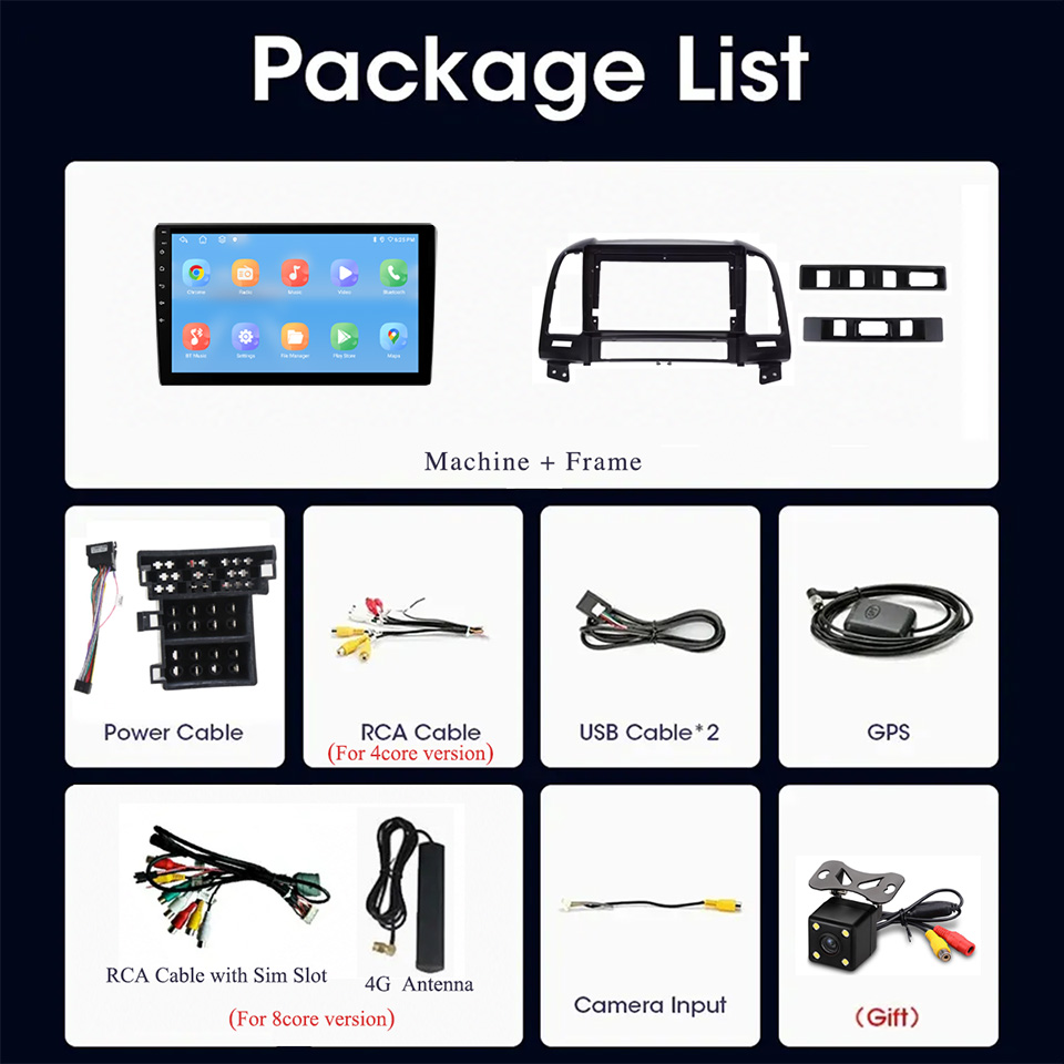 8G+128G Android 14.0 Car Gps N - Ribbon Microphone 评论和价格