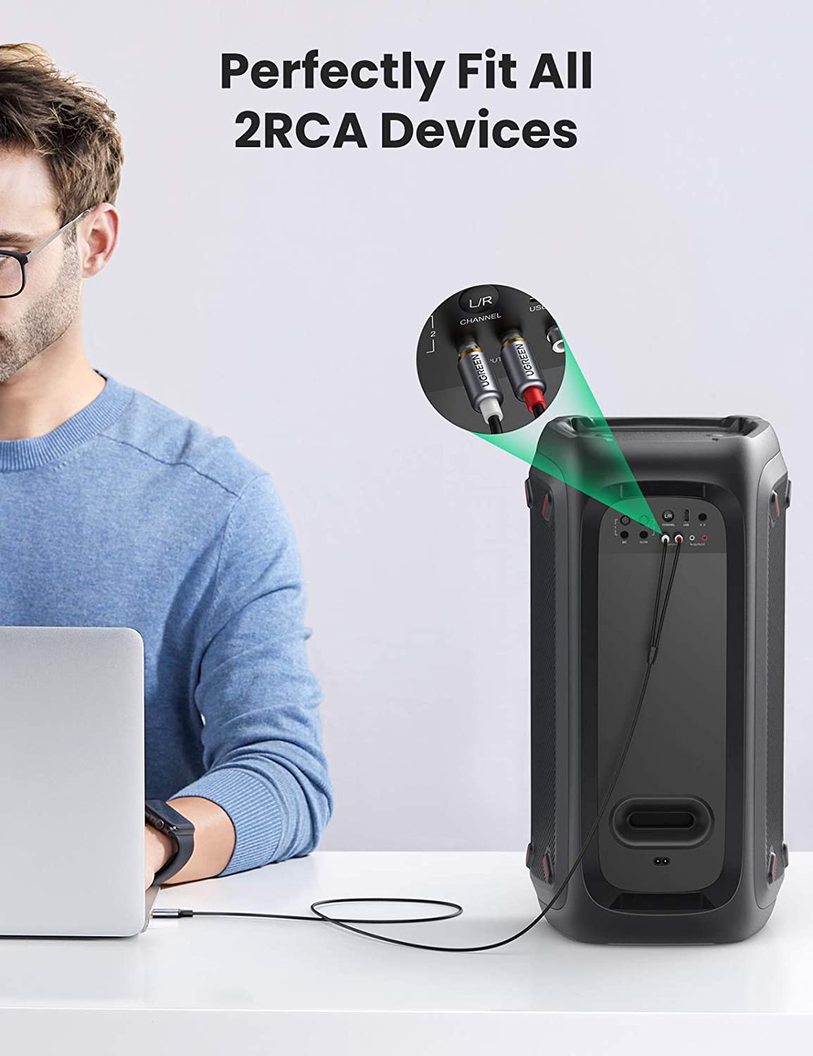 UGREEN USB C to RCA Audio Cabl - Audio Cable Rca 评论和价格