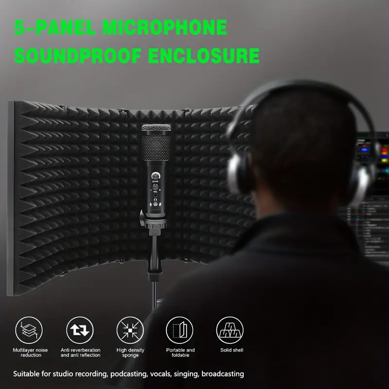 3 / 5 Panel Reflection Filters - Condenser Microphone Kit 评论和价格