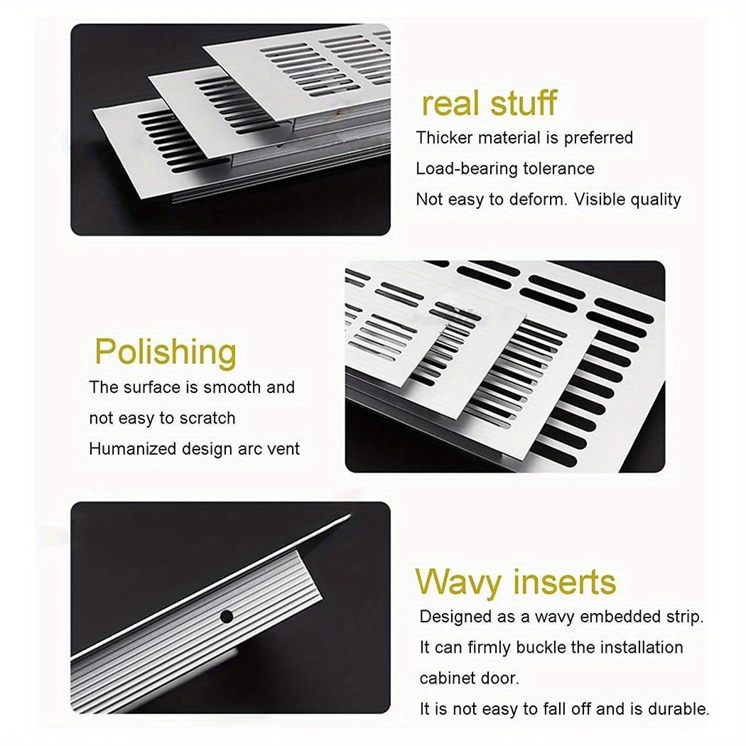 2pcs 80mm Ventilation Grille A - Ventilation Grille Aluminum 评论和价格