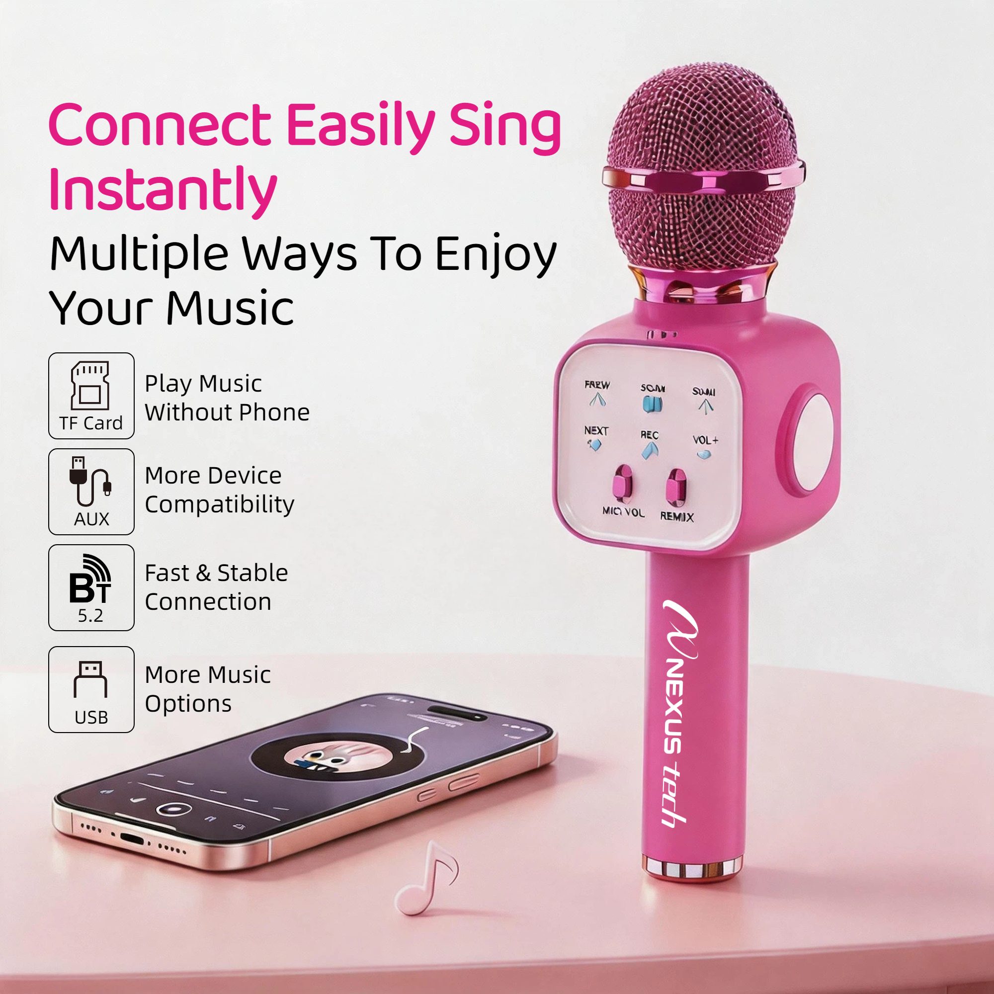 Wireless Bluetooth 5.2 Karaoke - Speaker Kit 评论和价格