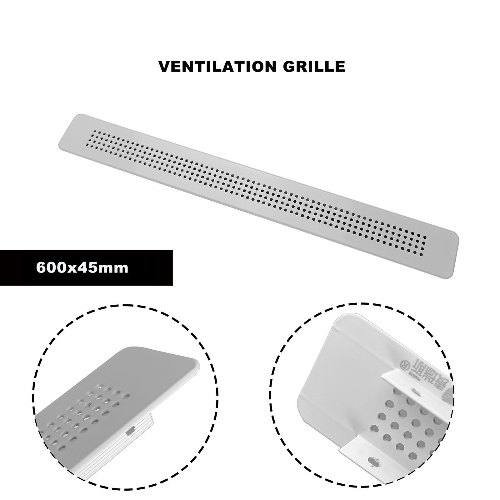 Ventilation Grille Metal Venti - Ventilation Grille Aluminum 评论和价格