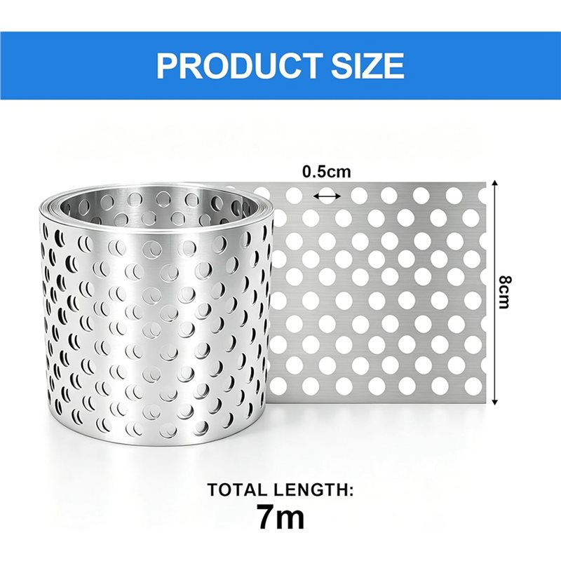 AAAN-3Pcs 7M Running Metre Alu - Ventilation Grille Aluminum 评论和价格