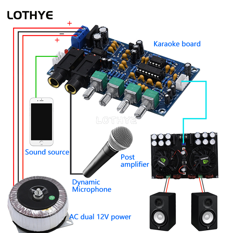 PT2399 Microphone Amplifier Bo - Volume Control Board 评论和价格