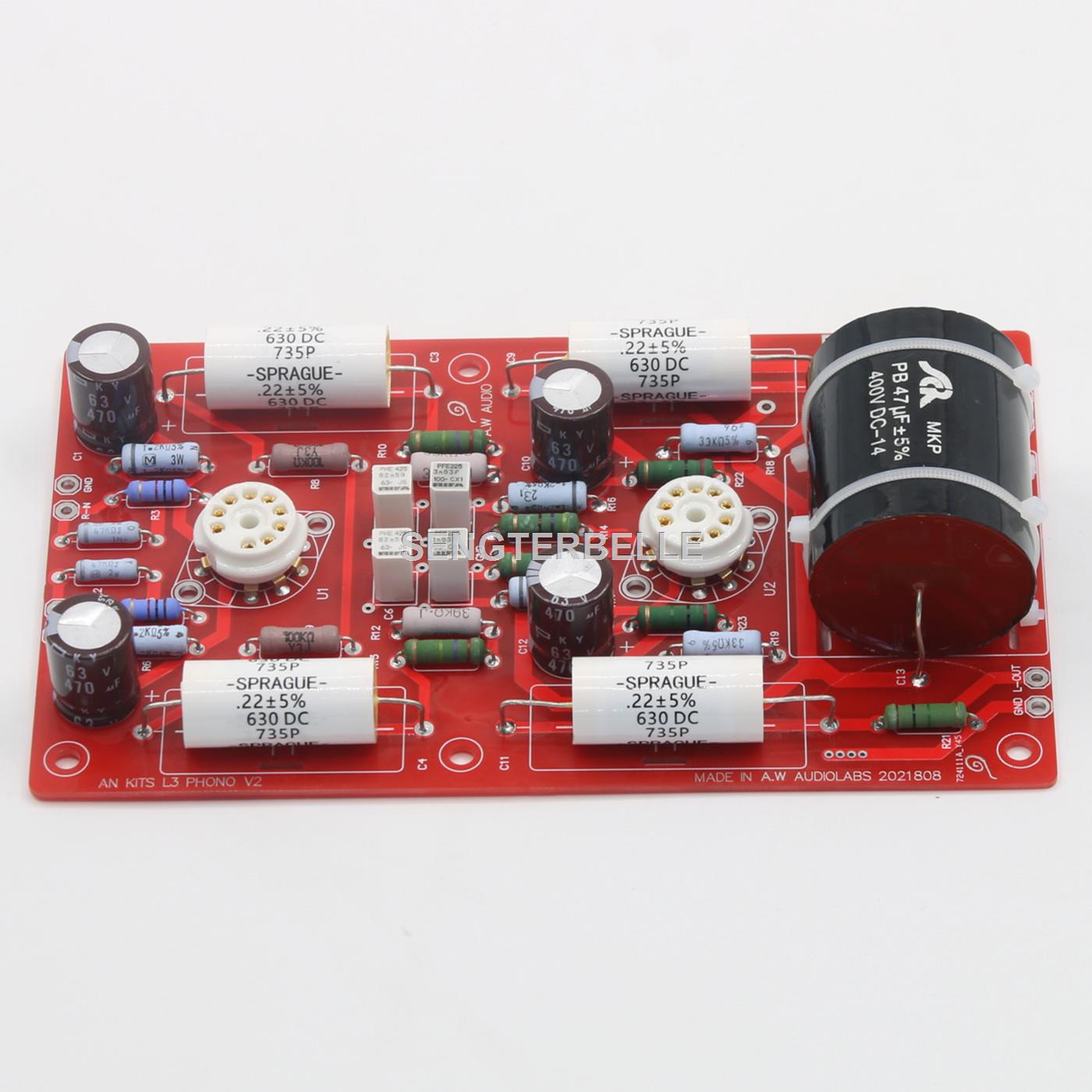 HiFi Tube RIAA MM L3 Phono Amp - Hifi Amplifier Board 评论和价格