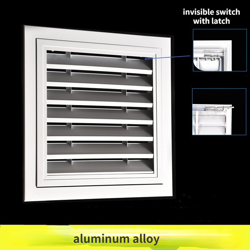 Aluminum alloy exhaust shutter - Ventilation Grille Aluminum 评论和价格