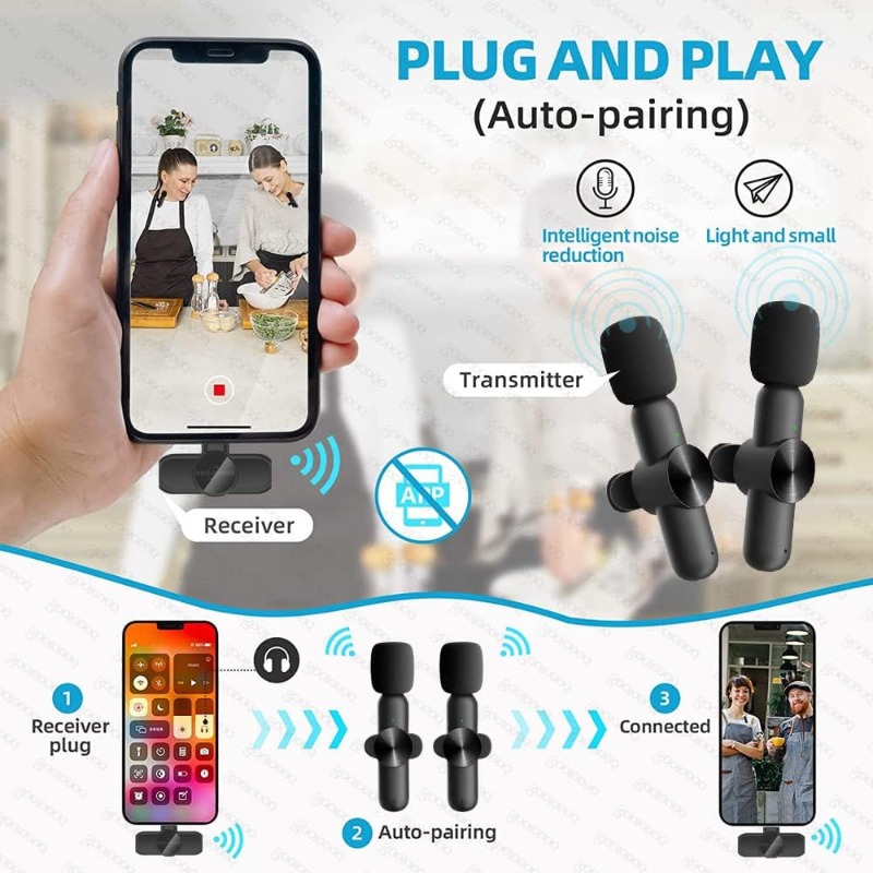 Wireless Lavalier Microphone f - Microphone Capsule 评论和价格